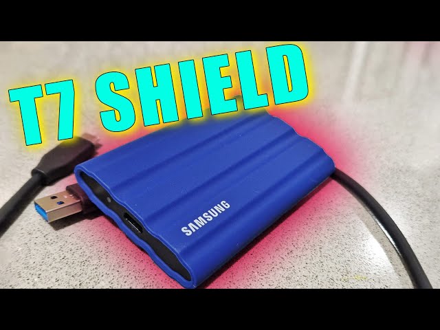 Vídeo relacionado con Samsung T7 Portable SSD - 2 TB - USB 3.2 Gen.2 External SSD Titanium Grey (MU-PC2T0T/WW)
