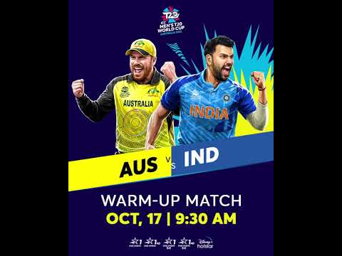 ICC Men's T20 World Cup: Time to warm-up with AUS v IND.