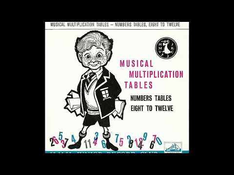 Musical Multiplication Tables - 8 to 12 (1960)