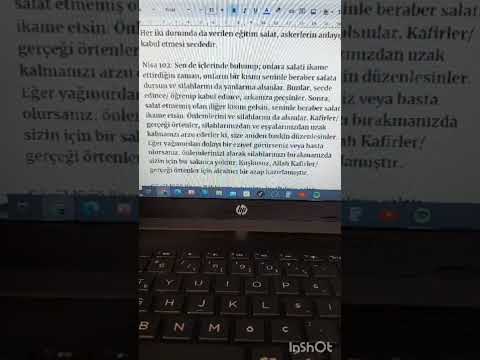 NİSA 101 ~102 ~103'DEKİ SALAT NAMAZ MI? (SALAT KAVRAMI 2)