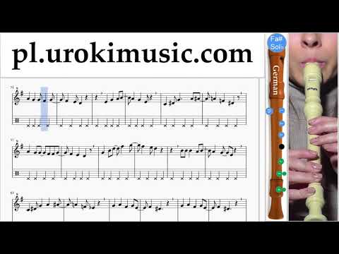 Jak Grać Na Flecie Prostym (Niemiecki) Mariah Carey - All I Want For Christmas Is You Tabulatura