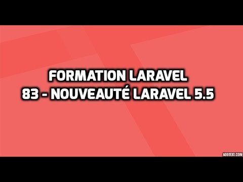 Formation Laravel 5 1 Introduction