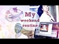 МОЕ ЗИМНЕЕ УТРО выходного дня Weekend Morning Routine | EH 