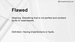Flawed Meaning