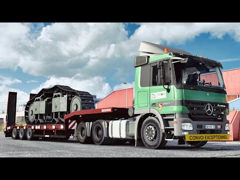 [ ETS 2 1.43 ] ACTROS MP2 V8 | FIRENZE ITALIA