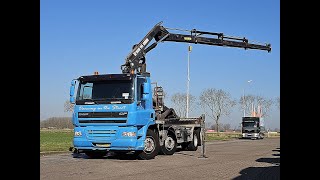 Camion ampliroll DAF CF 85.380 8X2 HIAB 195 E3 | Image 4 - Autoline