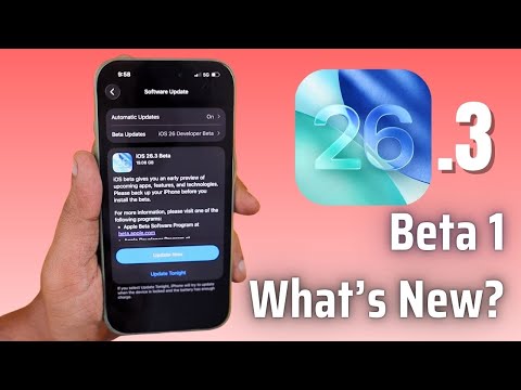 iOS 26.3 Beta 1 🔥 New Features & Changes