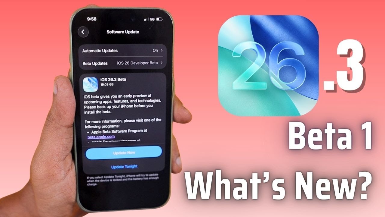 iOS 26.3 Beta 1 🔥 New Features & Changes