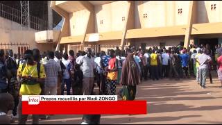 Football / match Étalons - Pharaons d'Égypte : les supporters prennent d'assaut les guichets