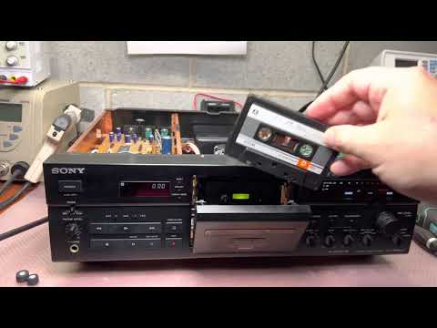 Die richtigen Töne treffen: Tuning des Sony TC-K555esJ mit dem Nak T-100 Analyser