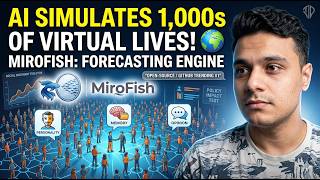 GitHub #1 Trending: MiroFish AI Kya Hai? | SimCity + AI Forecasting