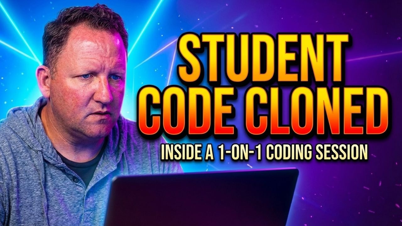 Inside a 1-on-1 Coding Session: Cloning A Students Project