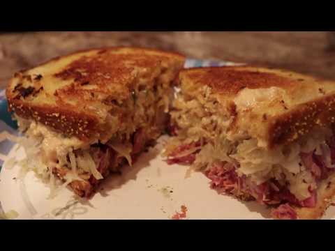 Reuben Sandwich Made- Pressure Cooked Corned Beef...