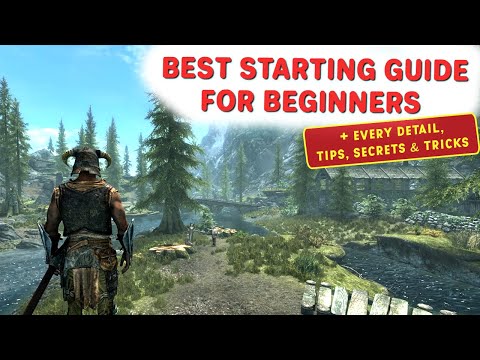 Best Starting Guide 2024 | Skyrim Anniversary Edition | Every Detail, Tips, Secrets, Tricks and MORE