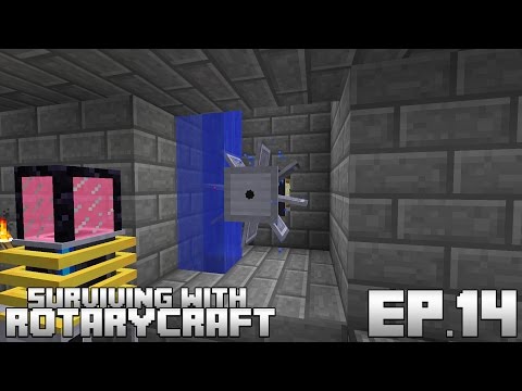 Surviving With RotaryCraft :: Ep.14 - Hydrokinetic Engine And Ethanol Jetpack