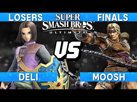 Smash Ultimate Tournament Losers Finals - Deli (Hero) vs Moosh (Simon) - S@LT 203