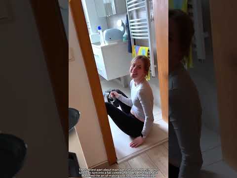 Wife:is this marriage healthy? #funny #husbandwife #marriedlife #couple