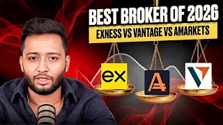 Best Forex Broker for Gold Trading 2026 October | Vantage vs Exness vs Amarkets 