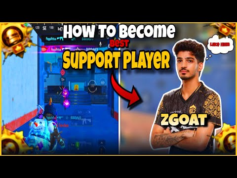 How To Become A Best Support Player In Bgmi | Best Support Player Like Zgod | Vippu 