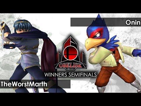 Melee: TheWorstMarth (Marth) V Onin (Fox) - Obelisk 110 Tournament SSBM