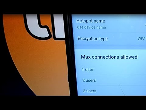how to set hotspot connection limit in honor 20i mobile