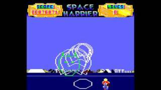 [AMSTRAD CPC] Space Harrier - Gameplay Run-through