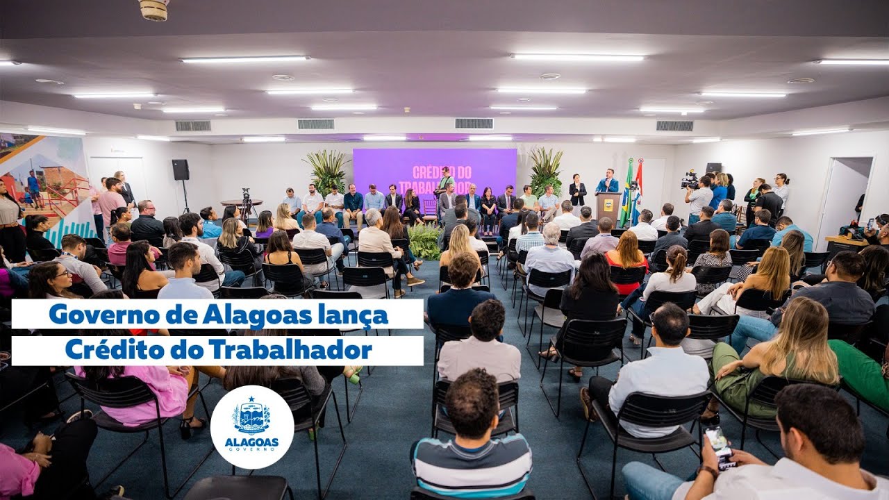 Governo de Alagoas lança Crédito do Trabalhador