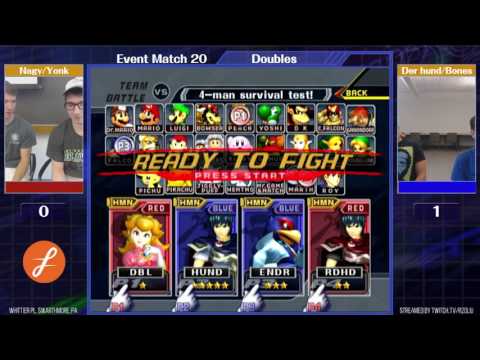 Event Match 20: Nagy/Yonk (Red) vs Der hund/Bones (Blue) - Winners Semis
