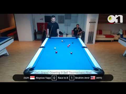 On1 Sports Bistro Grand Opening 9 Ball Tournament Final 29/10/2017