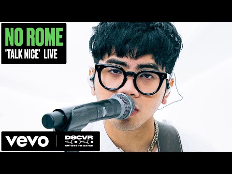 No Rome - Talk Nice (Live) | Vevo DSCVR Artists to Watch 2020