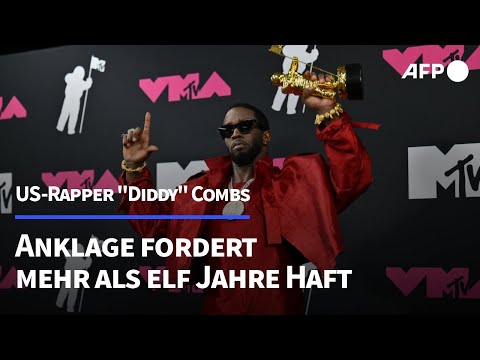 US-Rapper "Diddy" Combs - Anklage fordert mehr als elf Jahre Haft | AFP
