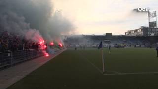 preview picture of video '800 fans bij laatste training PEC Zwolle, Hahn fit voor IJsselderby'