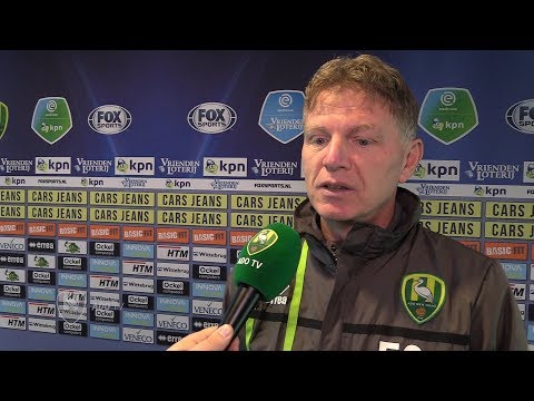 Fons Groenendijk: "Als we de play-offs halen, willen we die ook winnen"