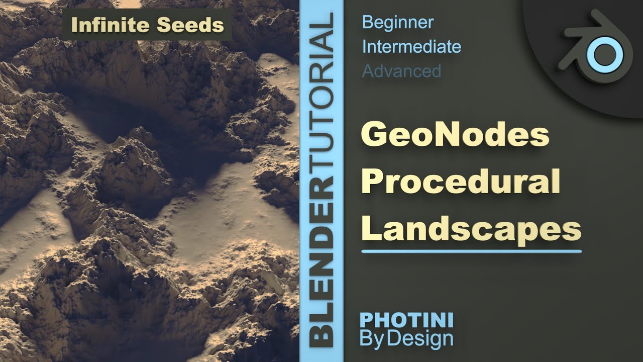 Geometry Node Terrain Generator - Blender Tutorial