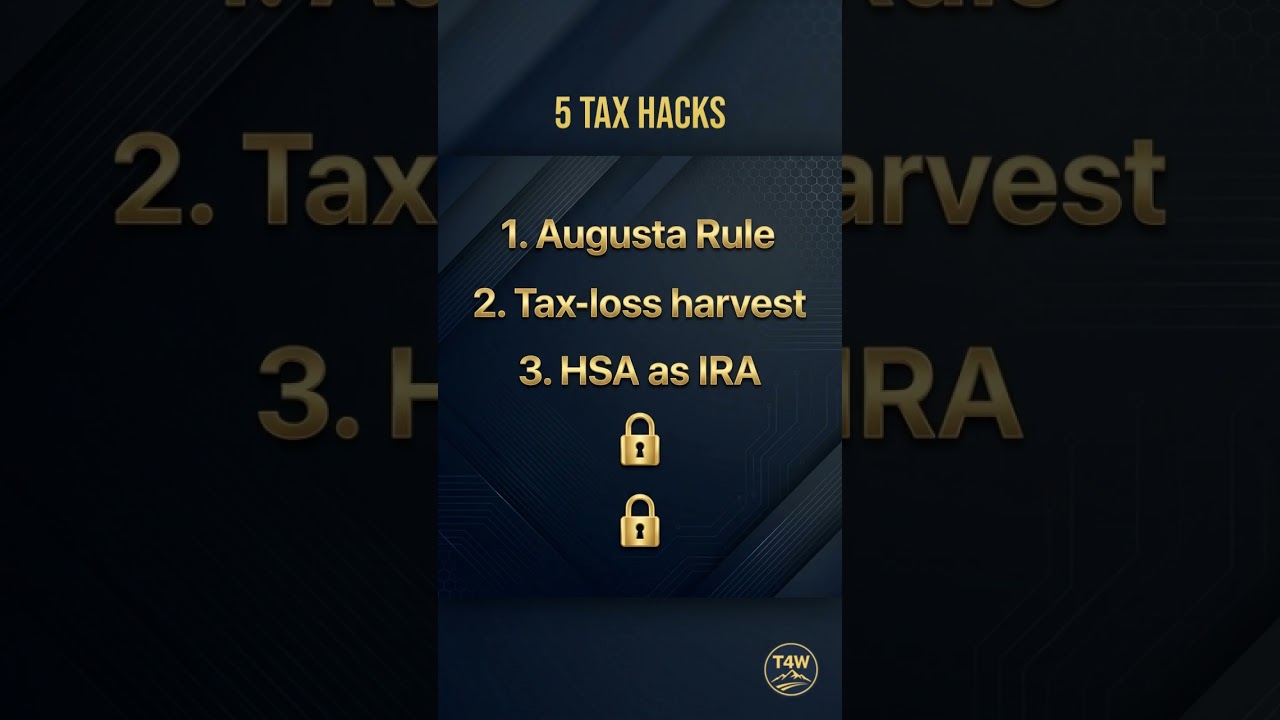 5 Tax Hacks Most Americans Miss (All 100% Legal)