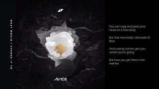 Avicii - What Would I Change It To - Lyrics