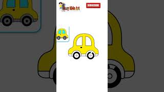 🚗 Easy Toy Car Drawing for Kids 🎨 | #shorts#ToyCarDrawing #CarDrawing #EasyDrawing #DrawingForKids