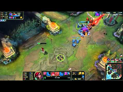 Kat vs Ziggs and Aurelian Sol w/ Ali assist