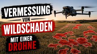 Wildschaden mit der Drohne vermessen – So einfach geht's!
