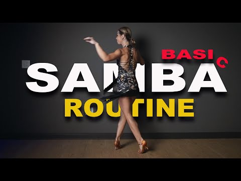 Samba Basic Routine / International Latin / Valeria Khrapak