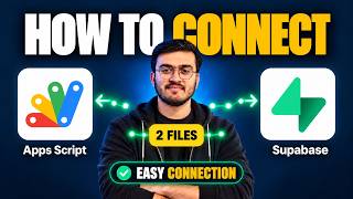 Supabase + Google Apps Script: Real Database in 2 Files