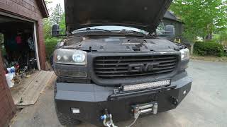 GMC SIERRA 2500HD ALLISON TRANSMISSION FLUID CHANGE AND FILTERS CHANGED DIY