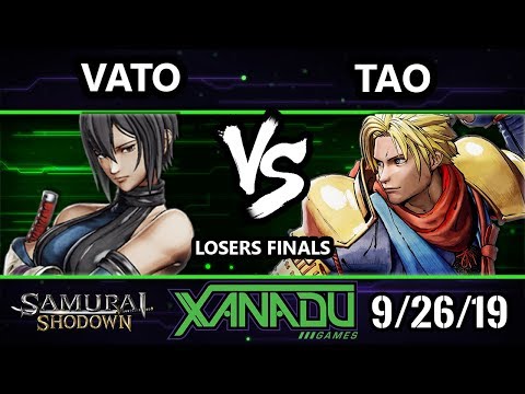 F@X 321 SamSho - Vato (Shiki) Vs. Tao (Galford) Samurai Shodown Losers Finals