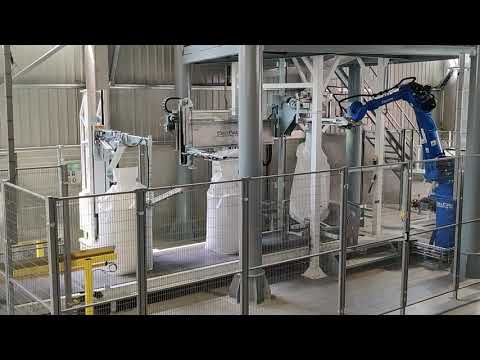 Fully automatic bigbag filling system - Lifosa, Lithuania