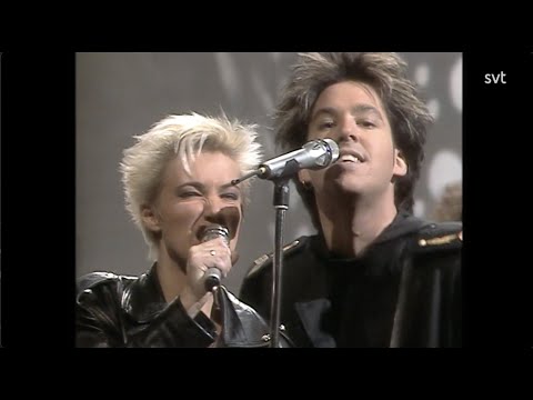 Roxette Jacobs Stege oct 1988 - Dangerous, Listen To Your Heart, Interview & The Look. SVT Archives