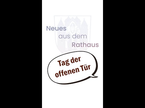 Tag der ofensen Tür im Rathaus
