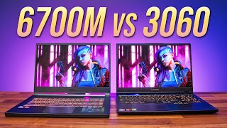 RX 6700M vs RTX 3060 - 17 Games Tested (1080p & 1440p)