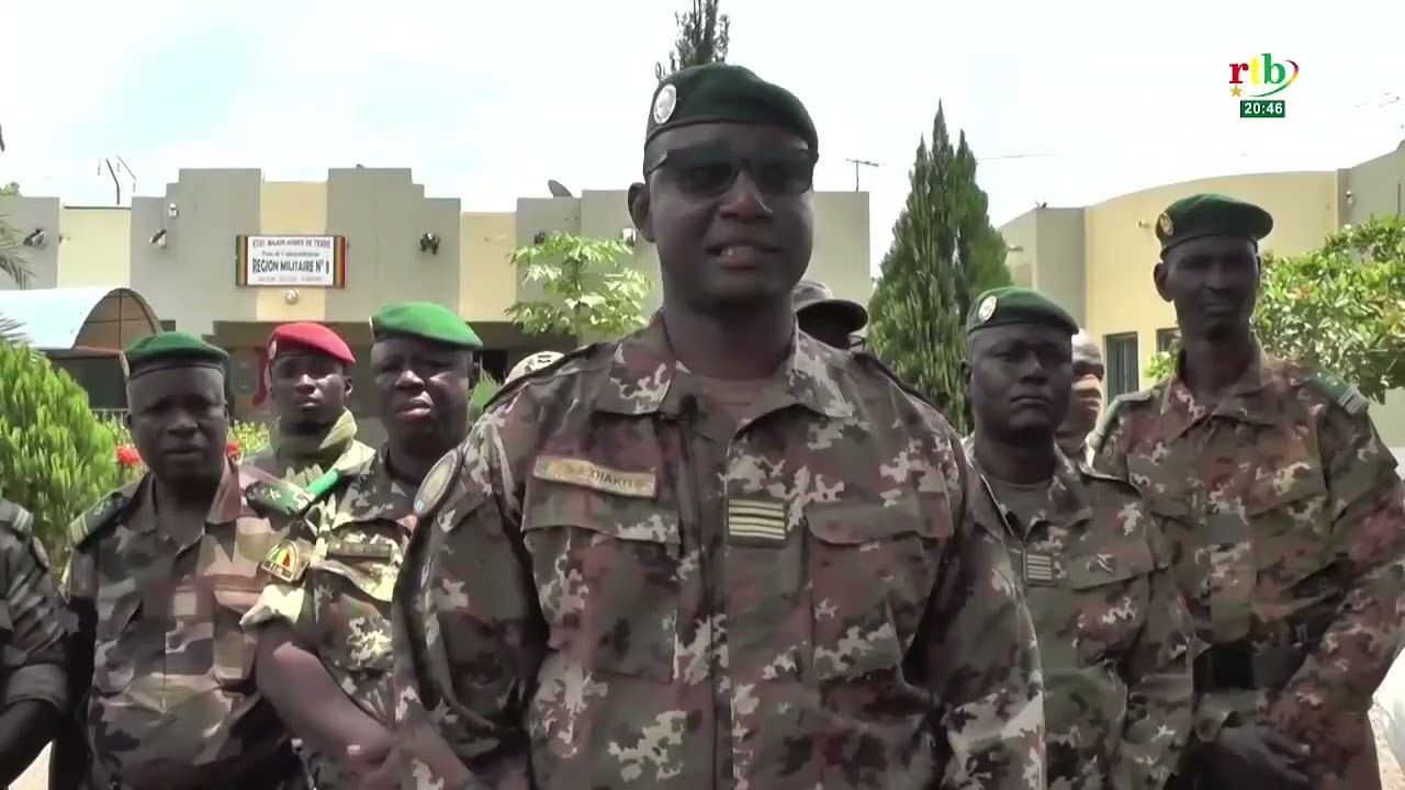 AES/Mali : visite de travail du ministre délégué auprès du ministre de la défense à Sikasso