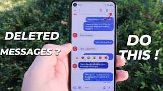 How to Recover Deleted Text Messages on Android Phone 2024 | How to Restore Deleted Text Messages