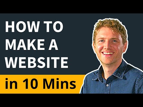How to Make a Website in 10 Minutes - The Easy Way
